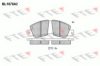 FTE BL1078A2 Brake Pad Set, disc brake